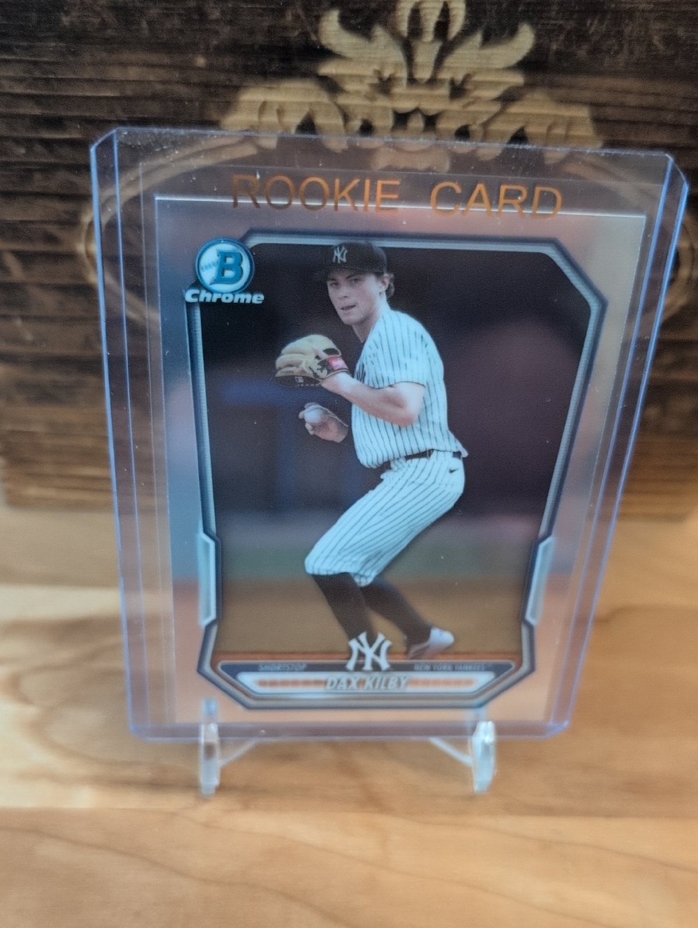 2026 Bowman Chrome Dax Kilby Rookie Prospect Card Yankees